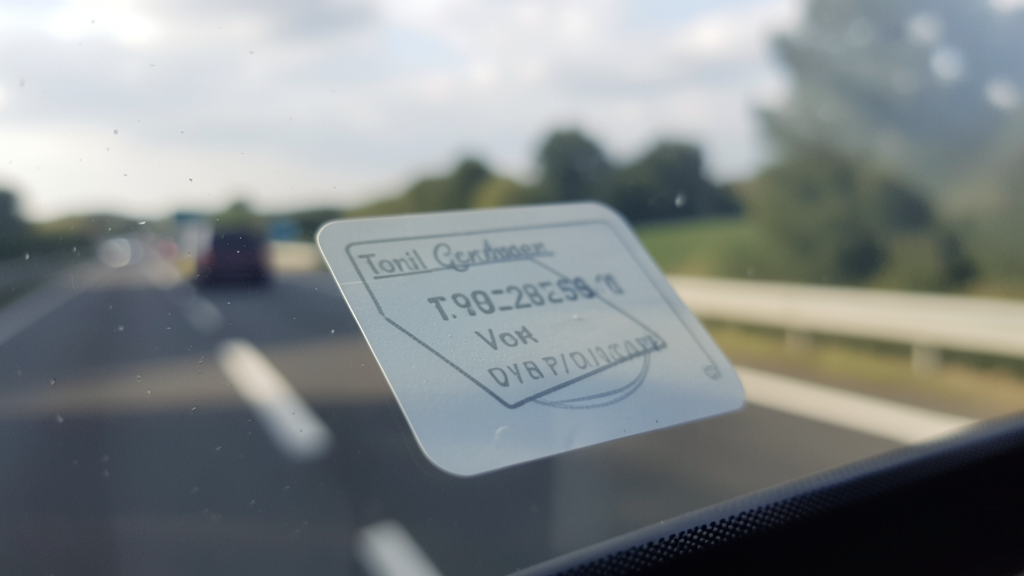 German highway toll infrastructure