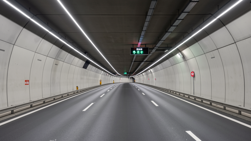 German highway tunnel